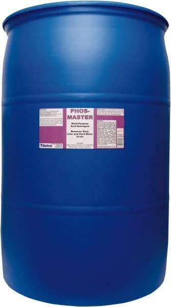 Detco - 55 Gal Drum All-Purpose Cleaner - Liquid, Detergent, Unscented - Apex Tool & Supply