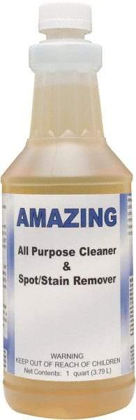 Detco - 32 oz Bottle Spot/Stain Cleaner - Liquid, Butyl-Based, Unscented - Apex Tool & Supply