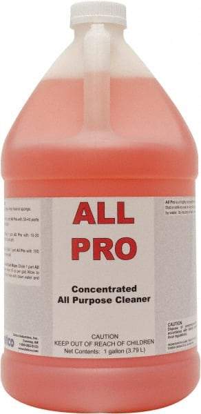 Detco - 1 Gal Bottle All-Purpose Cleaner - Liquid, Neutral Cleaner, Citrus - Apex Tool & Supply