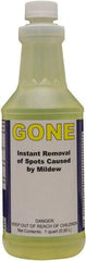 Detco - 32 oz Bottle Mildew Remover - Liquid, Water-Based, Unscented - Apex Tool & Supply
