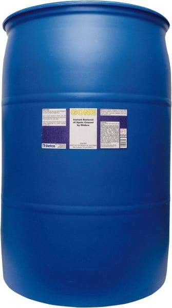 Detco - 55 Gal Drum Mildew Remover - Liquid, Water-Based, Unscented - Apex Tool & Supply