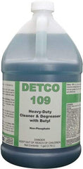 Detco - 1 Gal Bottle Cleaner/Degreaser - Liquid, Butyl-Based, Unscented - Apex Tool & Supply