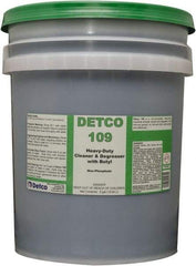 Detco - 5 Gal Bucket Cleaner/Degreaser - Liquid, Butyl-Based, Unscented - Apex Tool & Supply