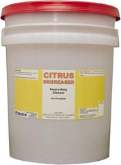 Detco - 5 Gal Bucket Cleaner/Degreaser - Liquid, Butyl-Based, Citrus - Apex Tool & Supply