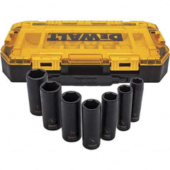 DeWALT - Socket Sets Measurement Type: Inch Drive Size: 1/2 - Apex Tool & Supply