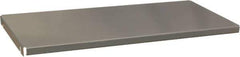 Durham - Gray, Steel, Cabinet Shelf - 23-1/2" Wide x 21-3/8" Deep x 3" High Body - Apex Tool & Supply
