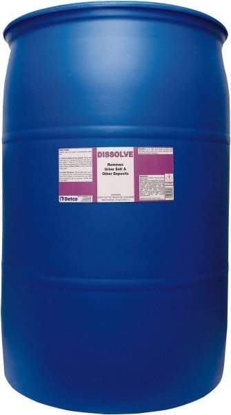 Detco - 55 Gal Drum Carpet & Upholstery Spot Remover - Unscented - Apex Tool & Supply