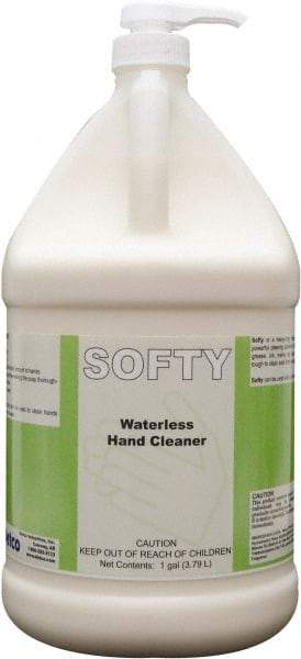 Detco - 1 Gal Bottle Waterless Cream Waterless Hand Cleaner - White, Banana Scent - Apex Tool & Supply