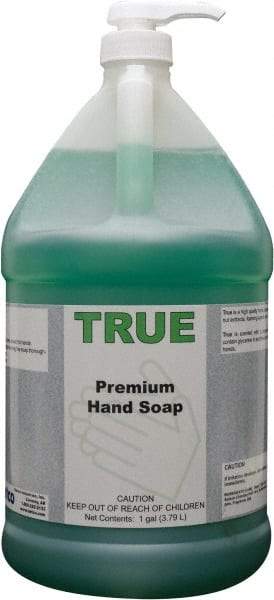 Detco - 1 Gal Pump Bottle Liquid Hand Cleaner - Green, Herbal Scent - Apex Tool & Supply