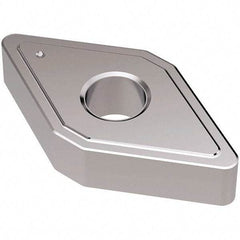 Seco - DNMA443 MR9 Grade TK1501 Carbide Turning Insert - Ti(C/N)/Al2O3 Finish, 55° Diamond, 1/2" Inscr Circle, 1/4" Thick, 3/64" Corner Radius - Apex Tool & Supply