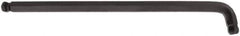 Bondhus - 5/16" Hex, Extra Long Arm, Ball End Hex Key - 7.39" OAL, Inch System of Measurement - Apex Tool & Supply