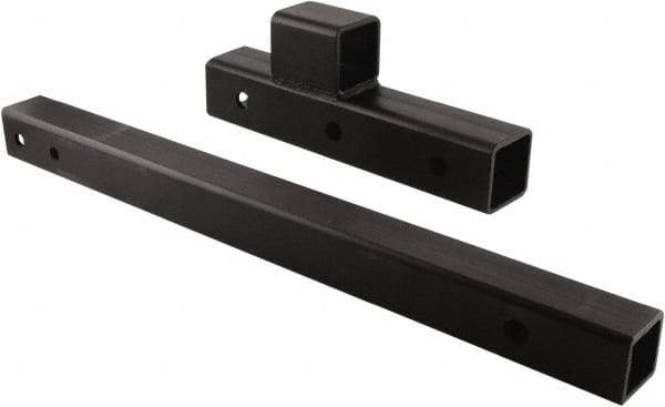 Erickson Manufacturing - Steel Tailgate Extender High Mount Adapter - 2" Wide x 24" Long, Black, For Use with The Big Bed Sr. & The Big Bed Jr. - Apex Tool & Supply