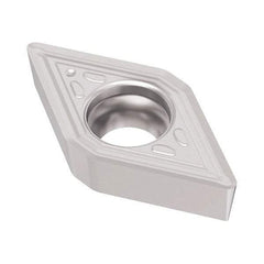 Seco - DCMT433 M3 Grade TP3501 Carbide Turning Insert - TiCN/Al2O3 Finish, 55° Diamond, 1/2" Inscr Circle, 3/16" Thick, 3/64" Corner Radius - Apex Tool & Supply