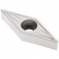 Seco - VBMT330.5 MF2 Grade TP3501 Carbide Turning Insert - TiCN/Al2O3 Finish, 35° Diamond, 3/8" Inscr Circle, 3/16" Thick, 0.2mm Corner Radius - Apex Tool & Supply