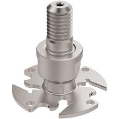 Seco - Modular Connection Connection, 0.122" Cutting Width, 0.5079" Depth of Cut, 40mm Cutter Diam, 4 Tooth Indexable Slotting Cutter - R335.10 Toolholder, 150.10 Insert, Right Hand Cutting Direction - Apex Tool & Supply