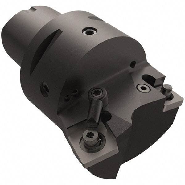 Seco - Left Hand\xB6Right Hand Cut, Size C8, CN..1606.. & SN..1506.. Insert Compatiblity, Internal Modular Turning & Profiling Cutting Unit Head - 45mm Ctr to Cutting Edge, 85mm Head Length, Through Coolant, Series MTM - Apex Tool & Supply