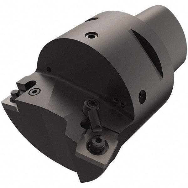 Seco - Left Hand\xB6Right Hand Cut, Size C8, CN..1606.. & SN..1506.. Insert Compatiblity, Internal Modular Turning & Profiling Cutting Unit Head - 45mm Ctr to Cutting Edge, 85mm Head Length, Through Coolant, Series MTM - Apex Tool & Supply