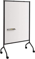 Safco - 72" High x 42" Wide Magnetic Wet/Dry Erase - Steel, 21-1/2" Deep, Includes Magnetic Accessory Tray, Dry Erase Markers, Eraser & Easel Pad Hooks - Apex Tool & Supply