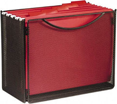Safco - Black File Boxes-Storage - Steel, Mesh - Apex Tool & Supply
