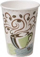 Dixie - Hot Cups, Paper, 12 oz, 1000/Carton - Coffee Dreams Design - Apex Tool & Supply