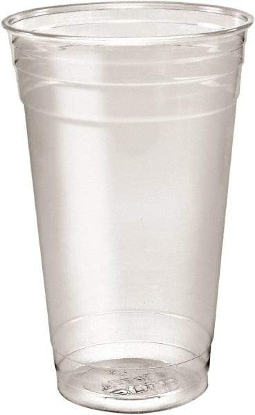 Solo - Ultra Clear PETE Cold Cups, 24 oz, Clear, 50/Sleeve, 12 Sleeves/Carton - Clear - Apex Tool & Supply