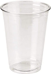 Dixie - Clear Plastic PETE Cups, Cold, 10 oz, WiseSize, 25/Pack, 20 Packs/Carton - Clear - Apex Tool & Supply