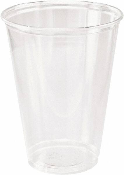 Solo - Ultra Clear Cups, Tall, 10 oz, PET, 50/Bag, 1000/Carton - Clear - Apex Tool & Supply