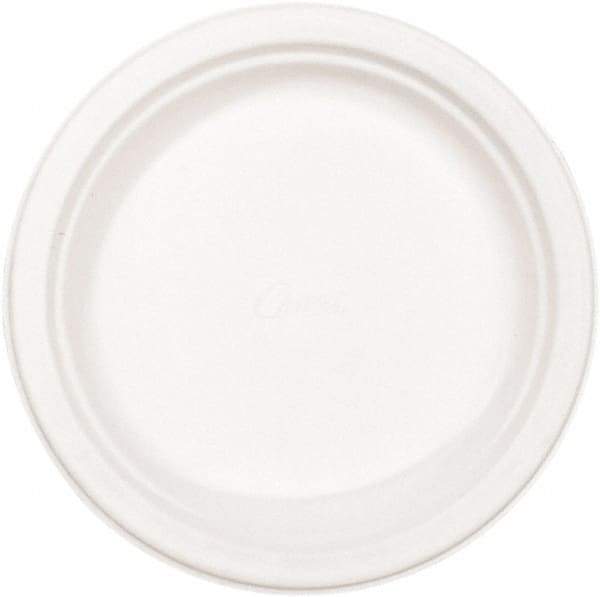 Chinet - Paper Dinnerware, Plate, 8 3/4" dia, 500/Carton - White - Apex Tool & Supply