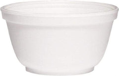 DART - Foam Bowls, 10 Ounces, Round - White - Apex Tool & Supply