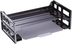 UNIVERSAL - Black Document Organizer - Plastic - Apex Tool & Supply