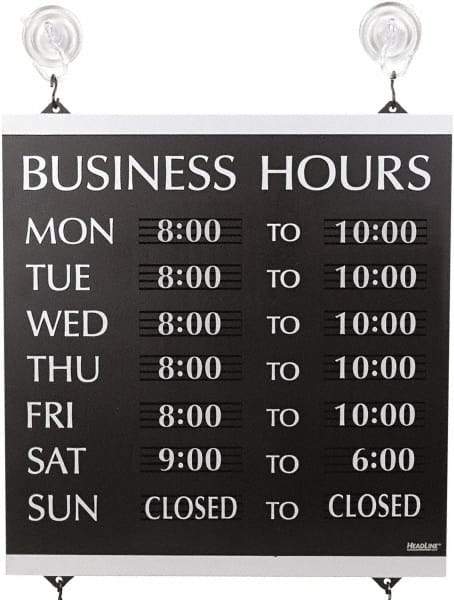 Headline Sign - Letter Boards Type: Open Face Height (Inch): 14 - Apex Tool & Supply