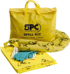 Brady SPC Sorbents - 5 Gal Capacity Chemical Spill Kit - 5 Gal Nylon Bag - Apex Tool & Supply
