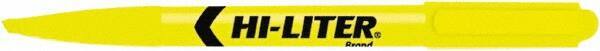 HiLiter - Fluorescent Yellow Highlighter - Chisel Tip, AP Nontoxic Ink - Apex Tool & Supply