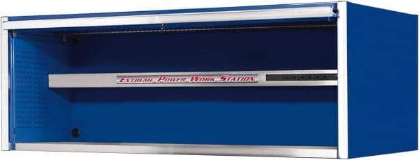 EXTREME TOOLS - Tool Storage Workstation - 72" Wide x 30" Deep x 26-3/8" High, 11 Gauge Steel, Blue - Apex Tool & Supply