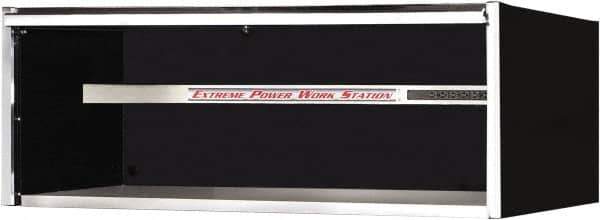 EXTREME TOOLS - Tool Storage Workstation - 72" Wide x 30" Deep x 26-3/8" High, 11 Gauge Steel, Black - Apex Tool & Supply