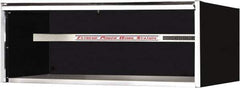EXTREME TOOLS - Tool Storage Workstation - 72" Wide x 30" Deep x 26-3/8" High, 11 Gauge Steel, Black - Apex Tool & Supply