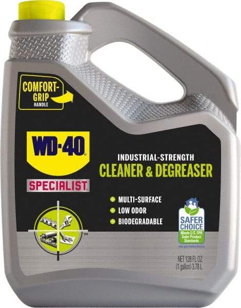 WD-40 Specialist - 1 Gal Bottle Cleaner/Degreaser - Liquid, Biodegradable, Pleasant - Apex Tool & Supply