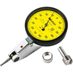 Mitutoyo - Dial Test Indicators Maximum Measurement (mm): 0.14 Dial Graduation (mm): 0.0010 - Apex Tool & Supply