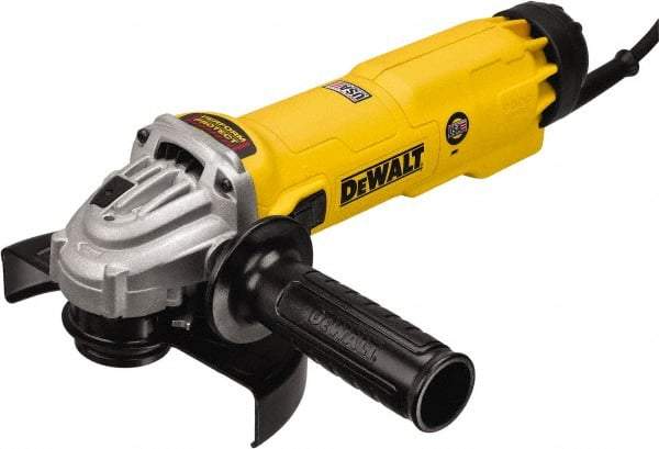 DeWALT - 6" Wheel Diam, 9,000 RPM, Corded Angle & Disc Grinder - 5/8-11 Spindle - Apex Tool & Supply