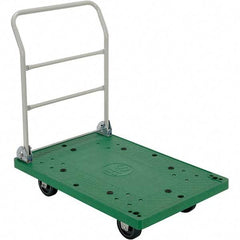 Vestil - 500 Lb Capacity Plastic/Steel Platform Truck - 24" OAW - Apex Tool & Supply