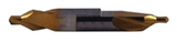 #7 x 3-1/4 OAL 60° HSS Combined Drill & Countersink-TiN Coated - Apex Tool & Supply