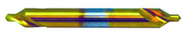 #5 x 5 OAL 60° High Speed Steel Center Drill-Long - Apex Tool & Supply