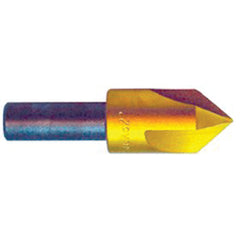 3/8 × 120 DEG HSS RH 3FL C RMR-TIN - Apex Tool & Supply