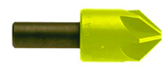 3/4 120° 6 Flute High Speed Steel Countersink-TiN - Apex Tool & Supply