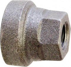 Made in USA - Size 3 x 2", Class 125, Cast Iron Black Pipe Reducing Coupling - 175 psi, FPT End Connection - Apex Tool & Supply