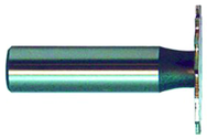 7/8" Dia. - HSS - Woodruff Slotting Shank Type Cutter - Apex Tool & Supply