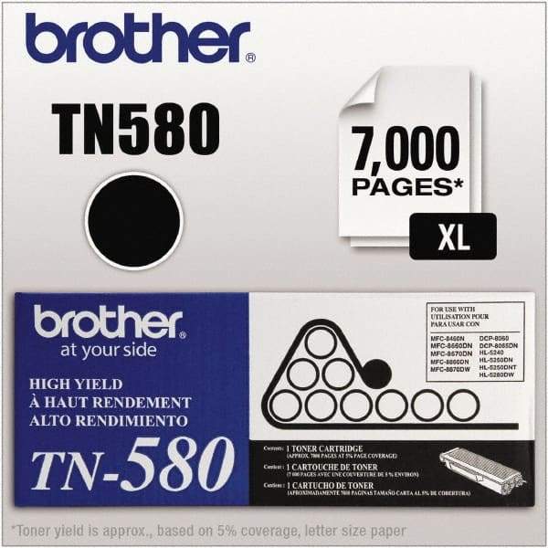 Brother - Black Toner Cartridge - Use with Brother DCP-8060, 8065DN, HL-5240, 5250DN, 5250DNT, 5280DW, MFC-8460N, 8660DN, 8670DN, 8860DN, 8870DW - Apex Tool & Supply