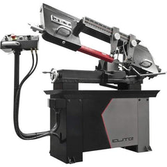 Jet - 8 x 13" Manual Horizontal Bandsaw - 1 Phase, 115/230 Volts, Variable Speed Pulley Drive - Apex Tool & Supply