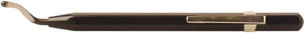 Shaviv - Hand Deburring Tool - B Blade Holder, High Speed Steel Blade, 21mm Blade Length - Apex Tool & Supply