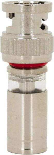 Ideal - Straight, BNC Compression Coaxial Connector - Compatible with RG59, Brass Body - Apex Tool & Supply